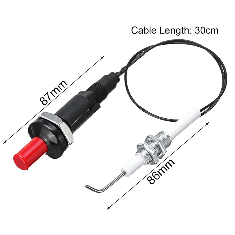 Kitchen Appliances Oven - Tombol tekan Piezo Ignitor dengan kabel