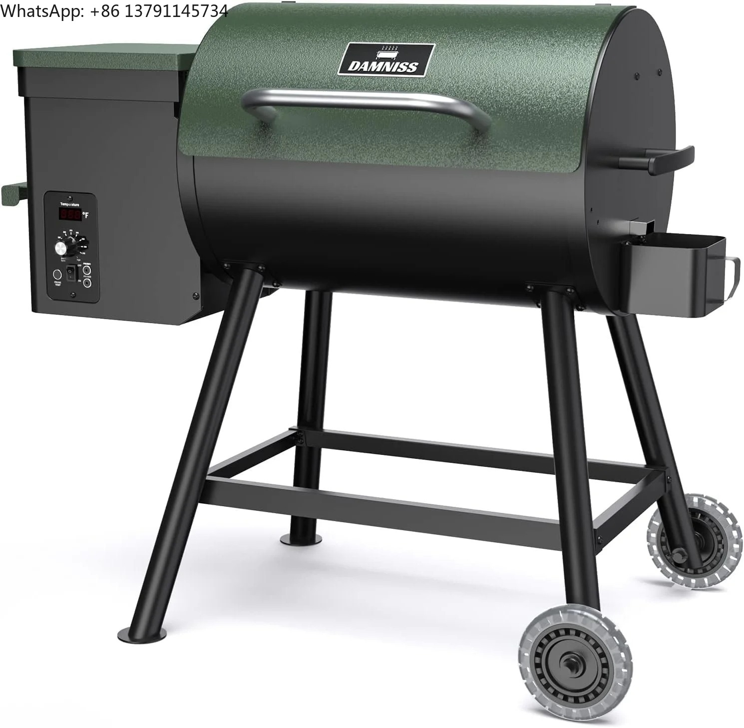 Electric Smoker Bbq - Pemanggang Pellet Kayu Elektrik 8 in