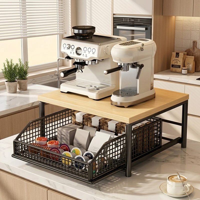 Kitchen Appliances Oven - Rak Oven Microwave Modern, Organizer Meja