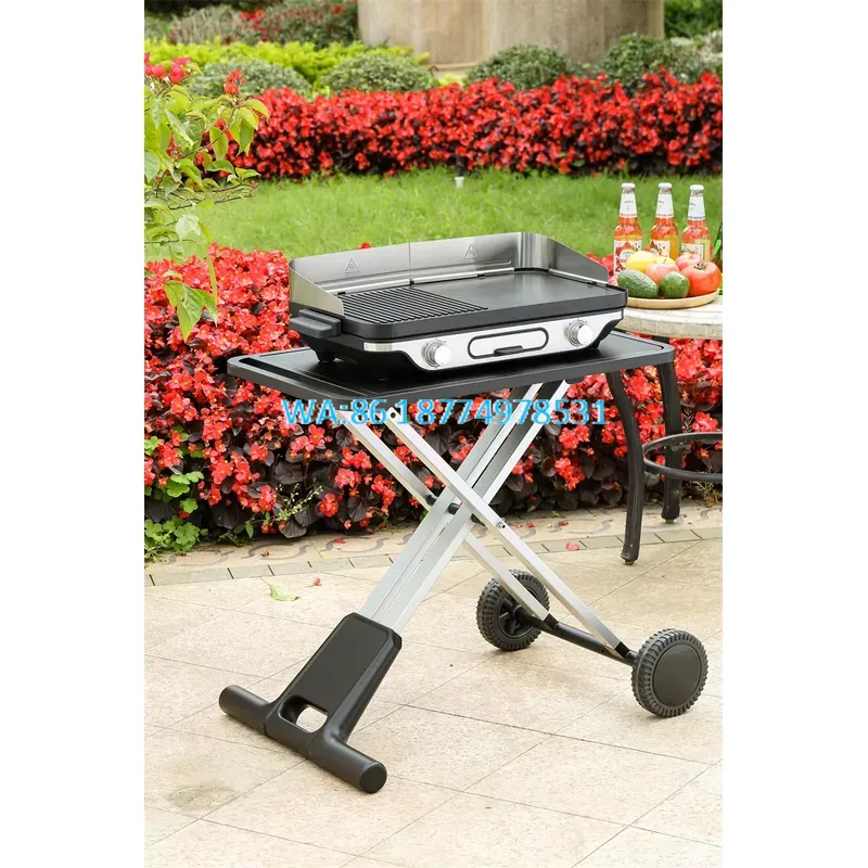 Raclette Grill Table - Wmwmnu Komersial, Alat Pemanggang Plancha untuk