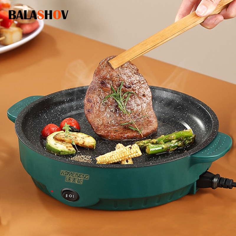 Kitchen Appliances Offers - Multikooker penggorengan listrik 220V, wajan penggorengan