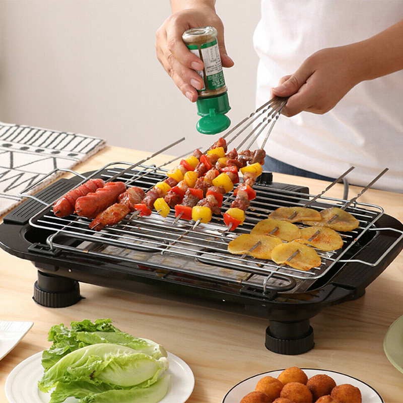 Electric Smoker Bbq - Pemanggang Tanpa Asap Rumah Tangga 2000W