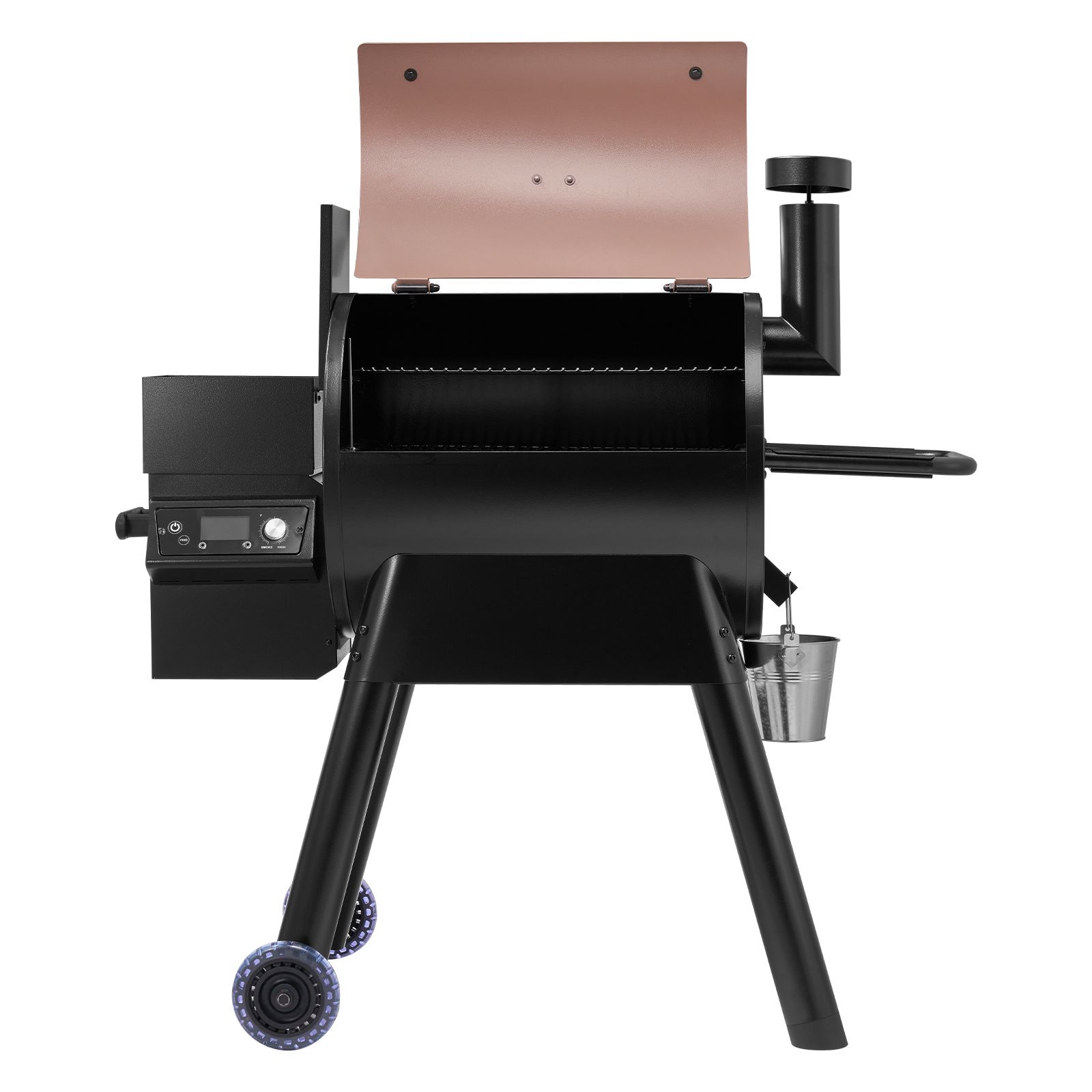 Electric Smoker Bbq - Pemanggang Pellet Kayu, 8 in 1
