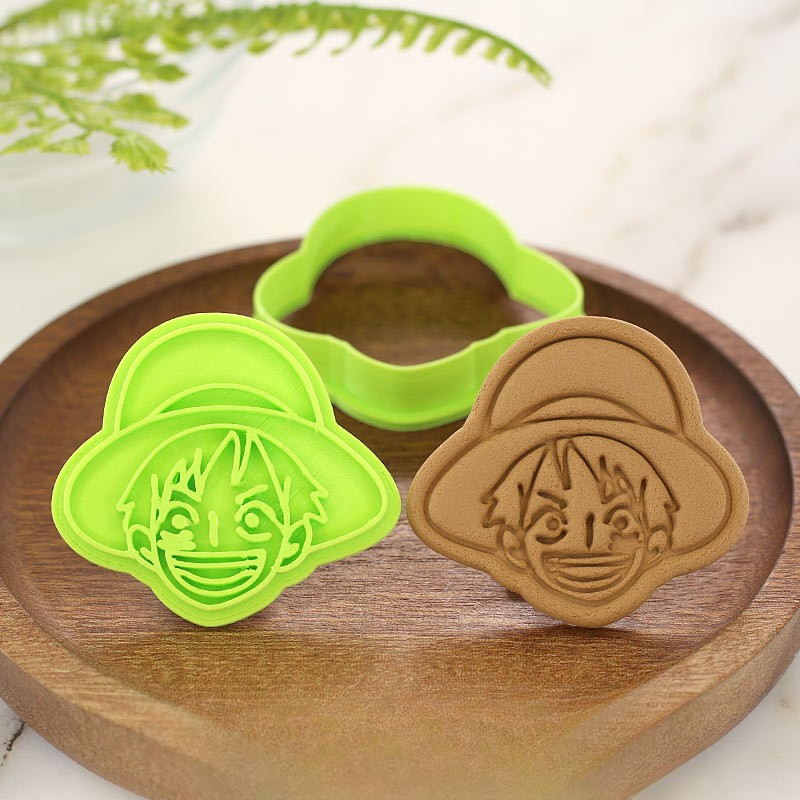 Kitchen Appliances For Baking - Cetakan Kue One Piece Luffy Zoro
