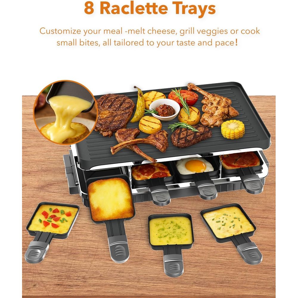 Pemanggang Meja Raclette, Pema - Raclette Grill Table ulasan dan harga