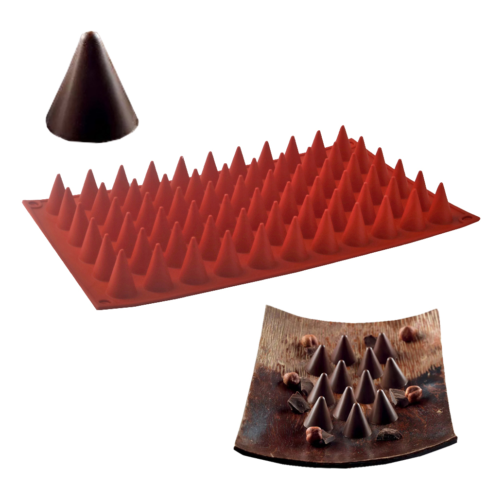 66-sel kerucut coklat cetakan  - Kitchen Appliances For Baking ulasan dan harga