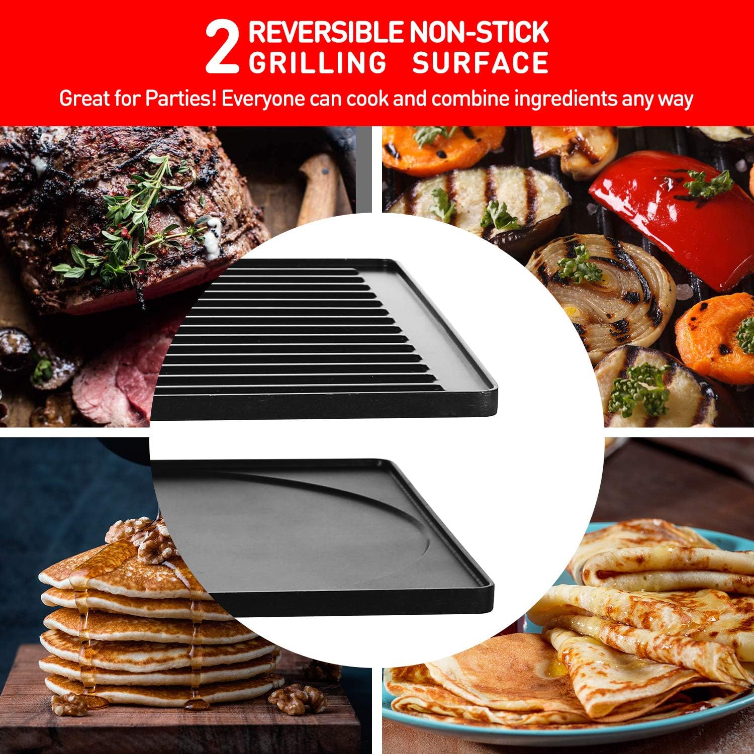 Pemanggang Meja Raclette, Pema - Raclette Grill Table ulasan dan harga