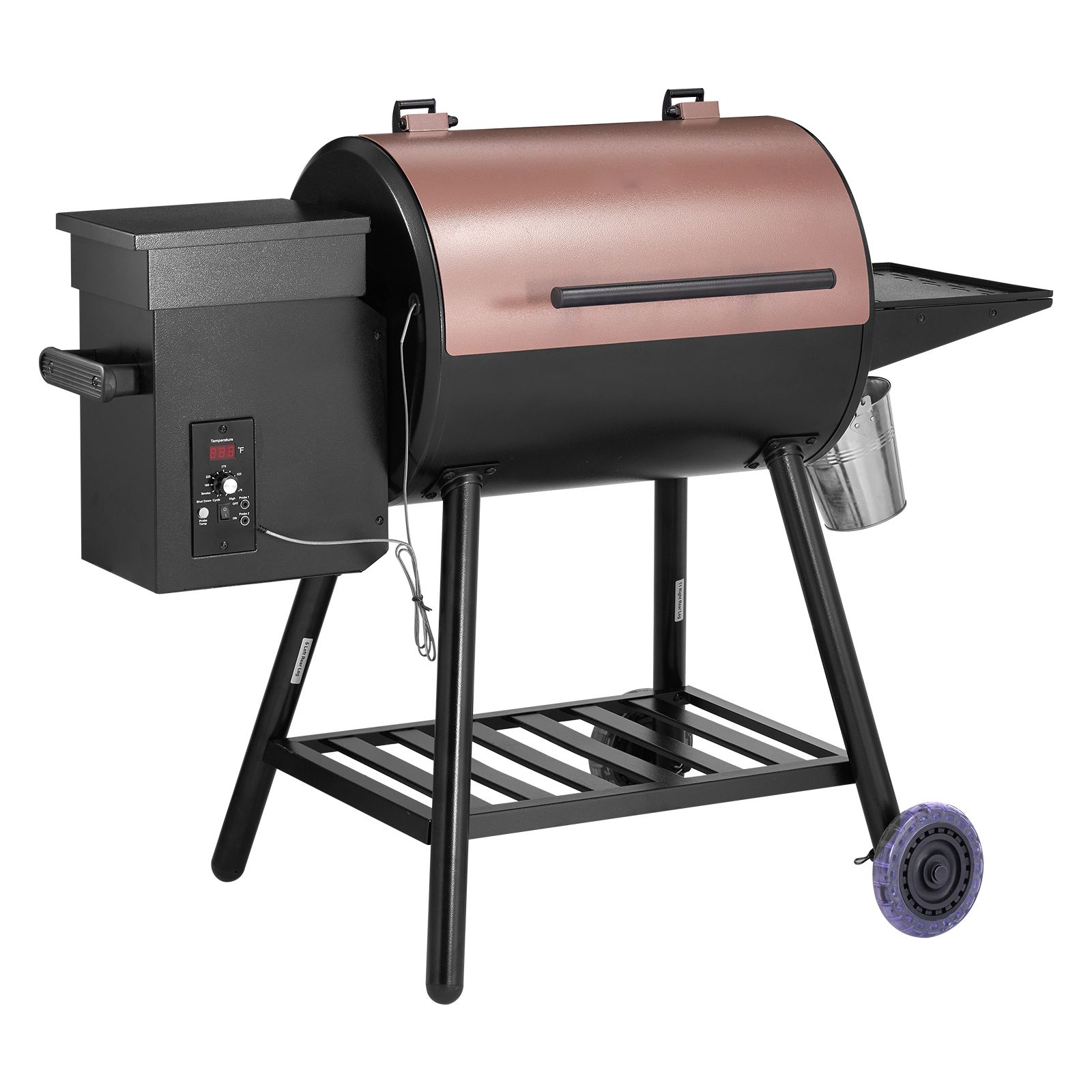 Pemanggang Pellet Kayu, 8 in 1 - Electric Smoker Bbq ulasan dan harga