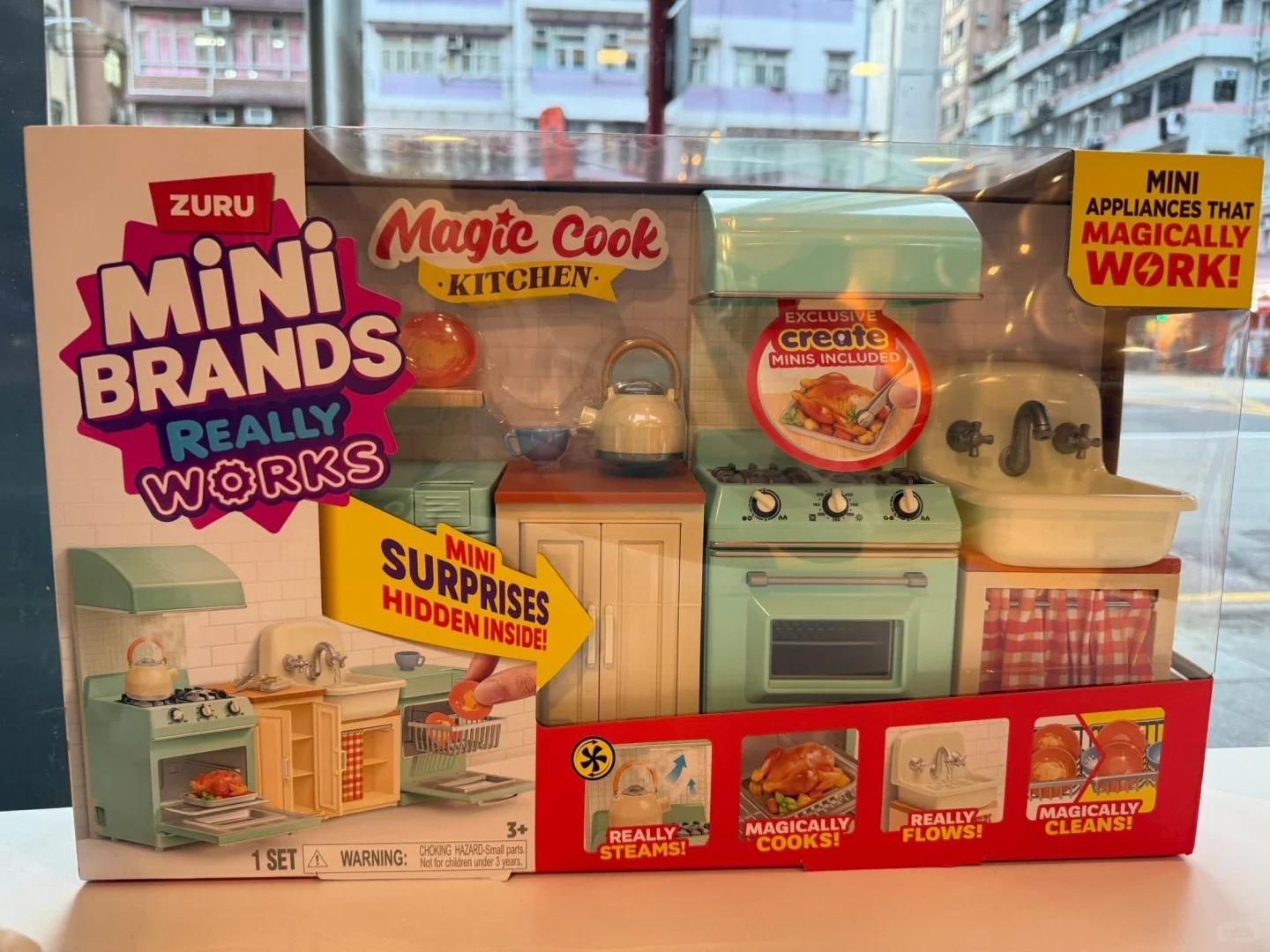 Zuru Mini Brands Magic Cook Ki - Kitchen Appliances Oven ulasan dan harga