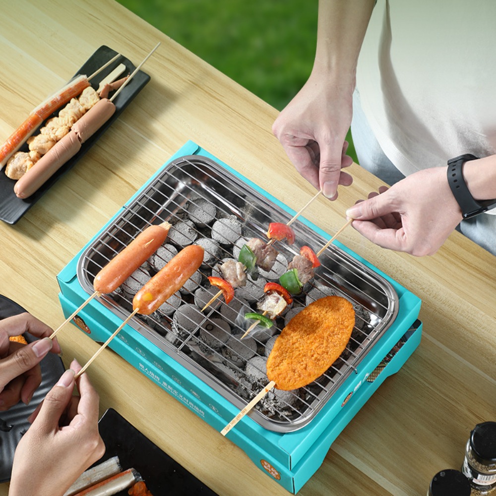 Panggangan Sekali Pakai, Barbe - Raclette Grill Table ulasan dan harga