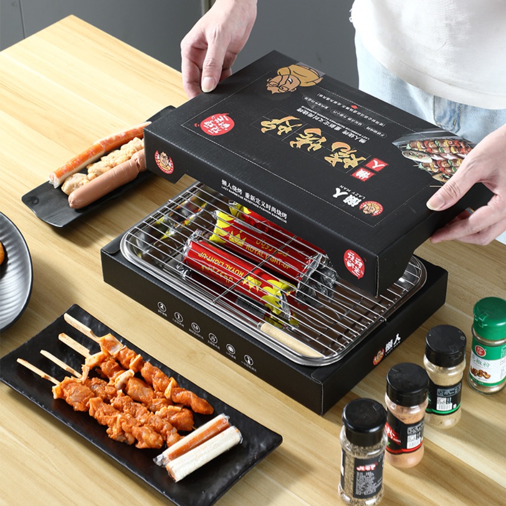 Panggangan Sekali Pakai, Barbe - Raclette Grill Table ulasan dan harga