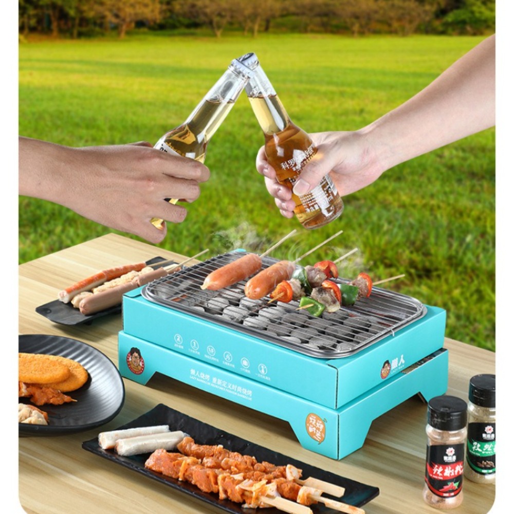 Panggangan Sekali Pakai, Barbe - Raclette Grill Table ulasan dan harga