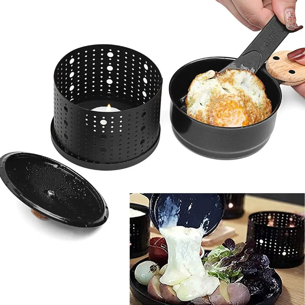 Panci Fondue Keju Raclette, Pe - Raclette Grill Table ulasan dan harga