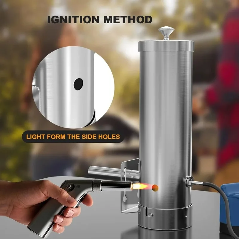 Perokok BBQ Listrik Portabel d - Electric Smoker Bbq ulasan dan harga