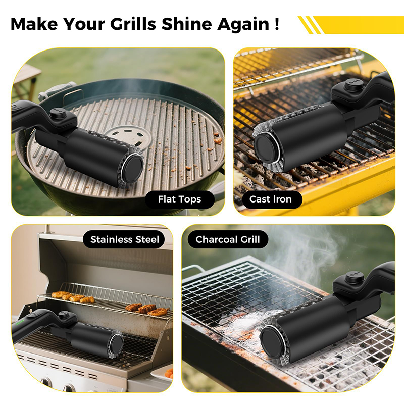 Sikat Panggangan BBQ 3 Pengatu - Electric Smoker Bbq ulasan dan harga