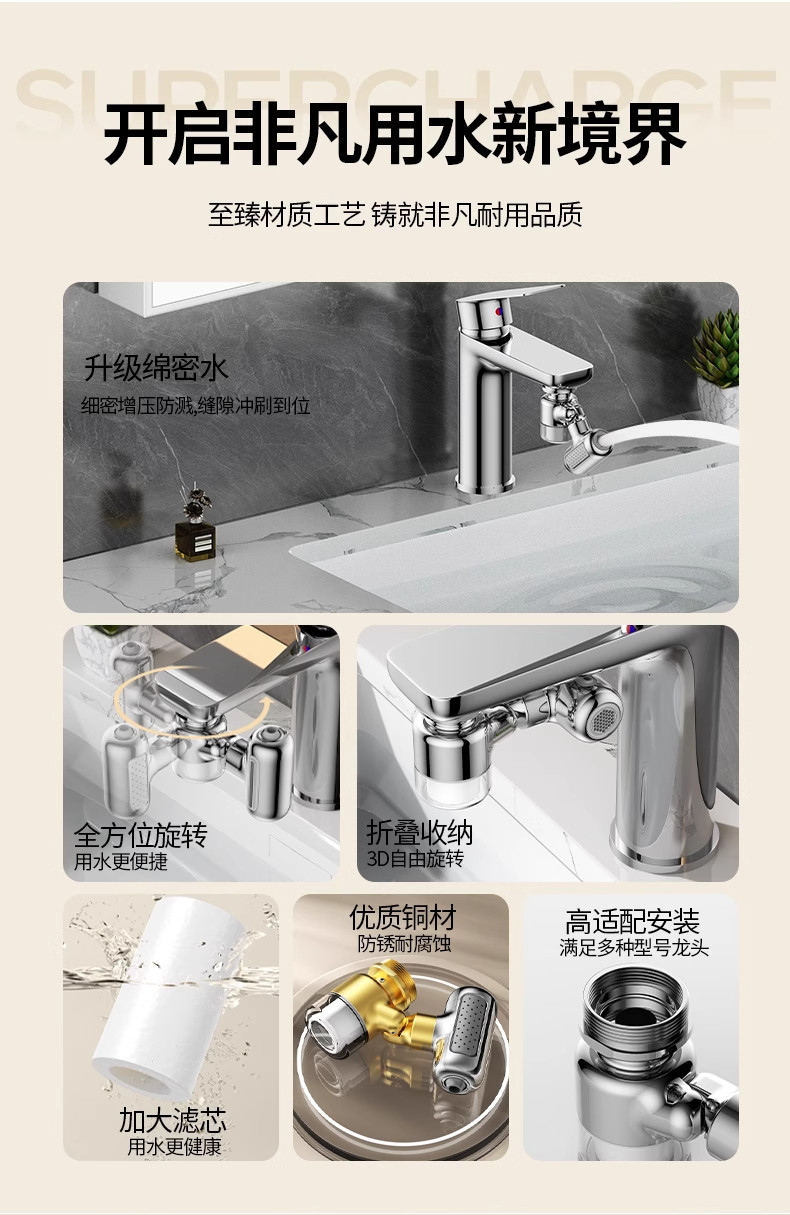 Logam Baru 1440 ° Adaptor Kepa - Kitchen Appliances Offers ulasan dan harga