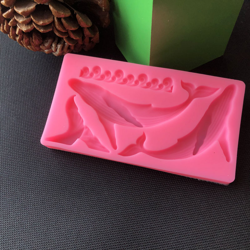Cetakan Silikon Paus DIY Alat  - Kitchen Appliances For Baking ulasan dan harga