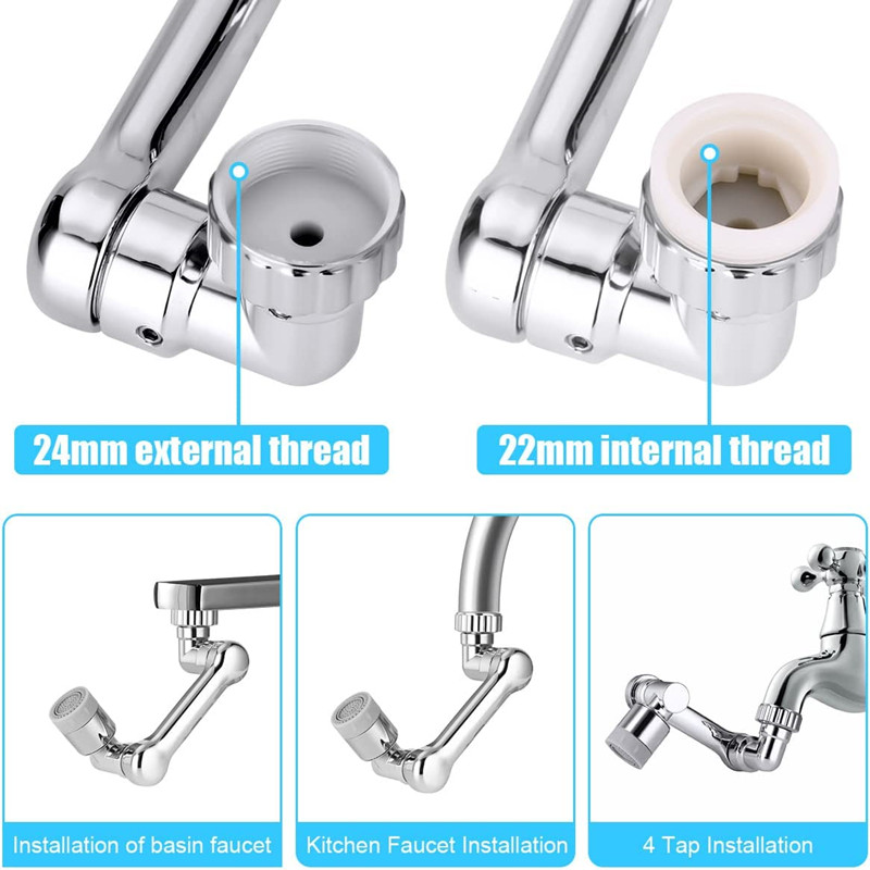 1080 ° Kepala Penyemprot Keran - Kitchen Appliances Offers ulasan dan harga