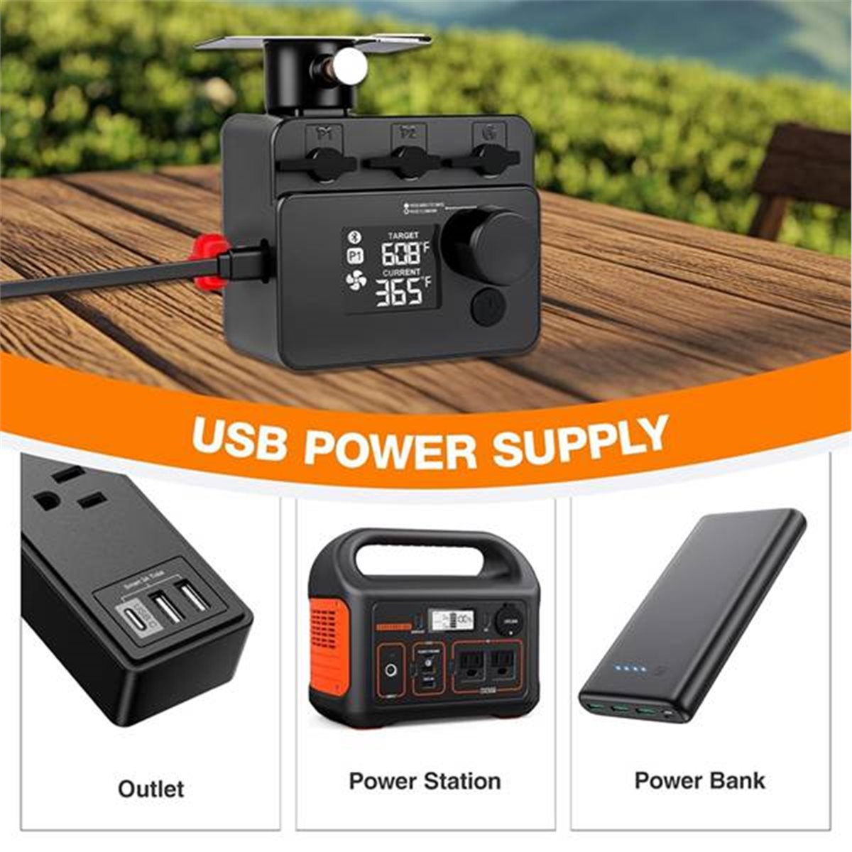 Pengontrol Suhu Panggangan BBQ - Electric Smoker Bbq ulasan dan harga