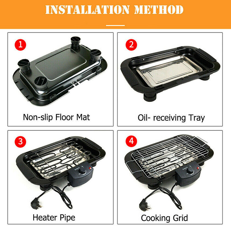 Pemanggang Tanpa Asap Rumah Ta - Electric Smoker Bbq ulasan dan harga