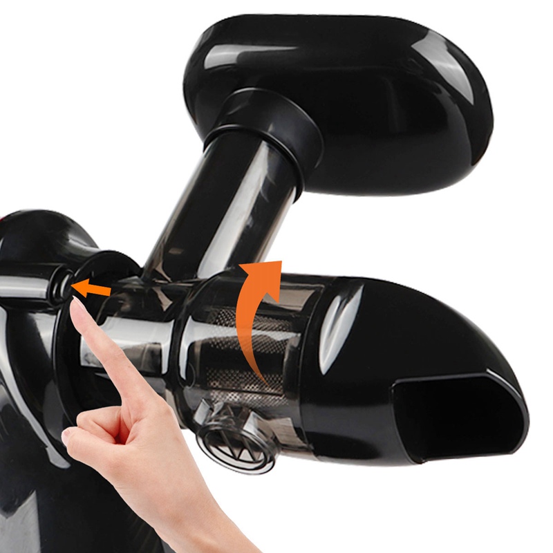 Juicer Horizontal Hitam Berkua - Kitchen Appliances Wholesale ulasan dan harga