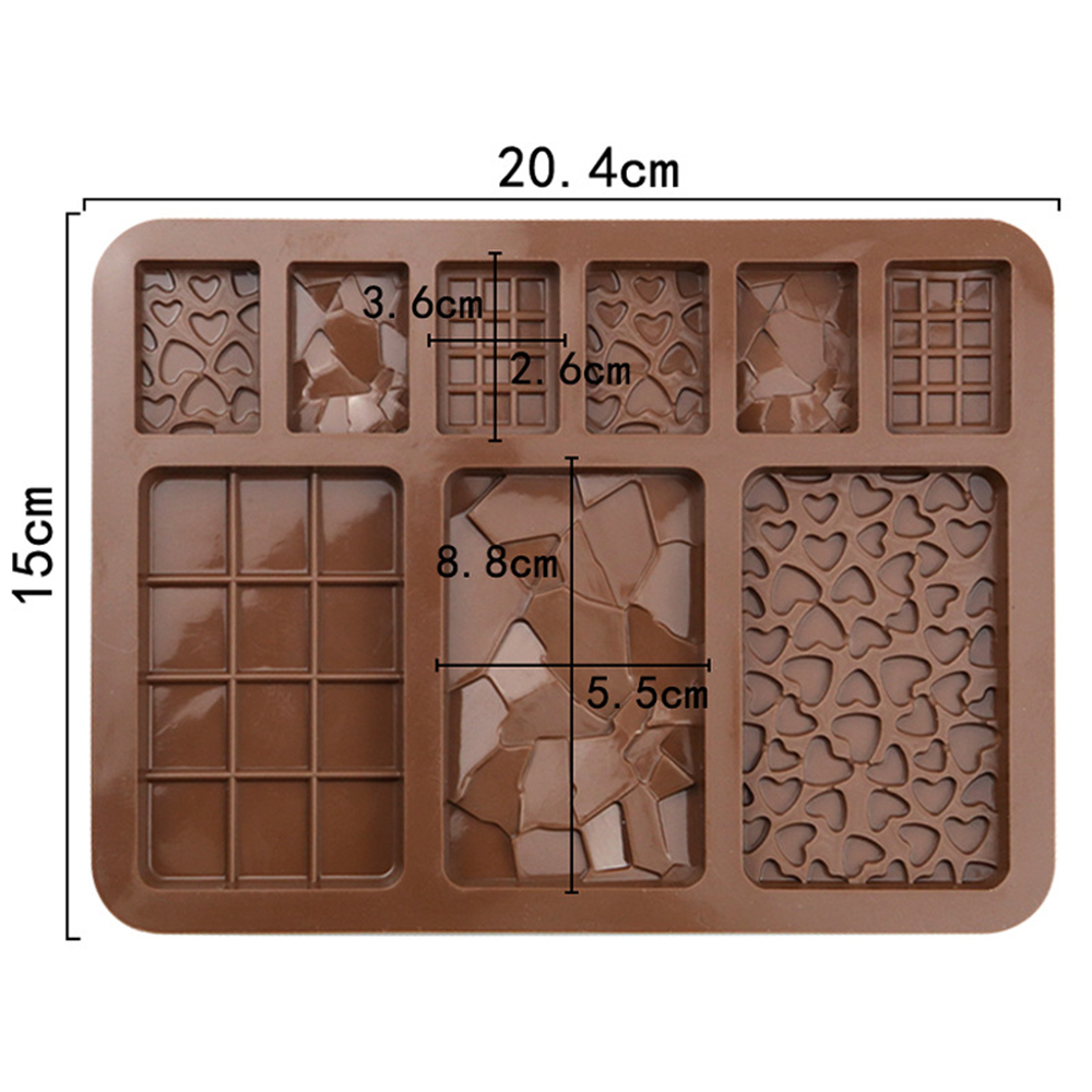 9-Rongga Chocolate Cetakan Sil - Kitchen Appliances For Baking ulasan dan harga