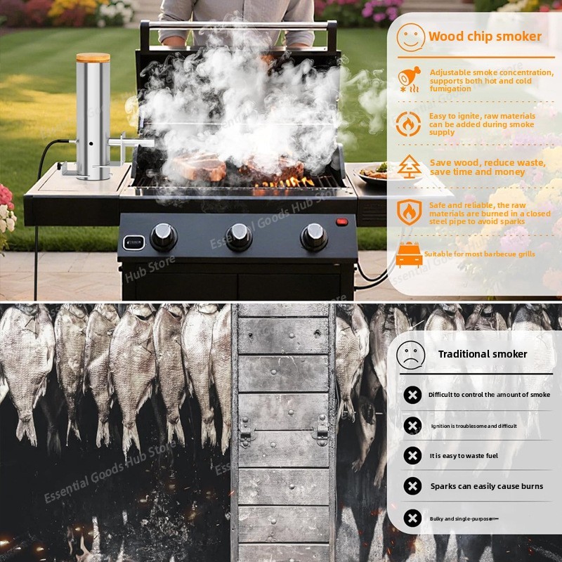 Mesin Pengasap Listrik untuk B - Electric Smoker Bbq ulasan dan harga