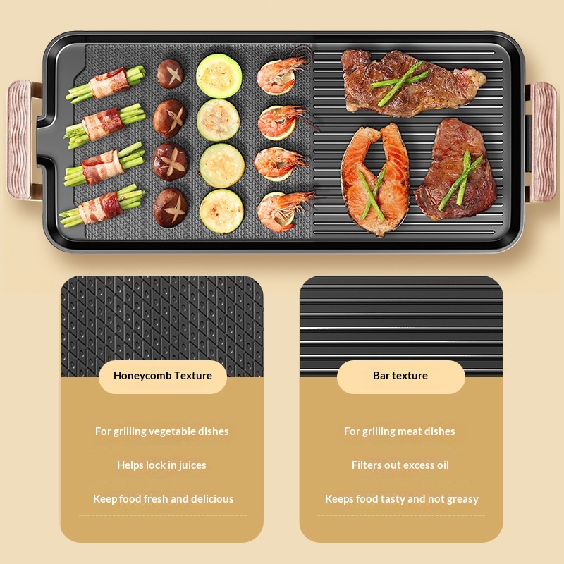 Oven Camping Tanpa Asap, Grill - Raclette Grill Table ulasan dan harga